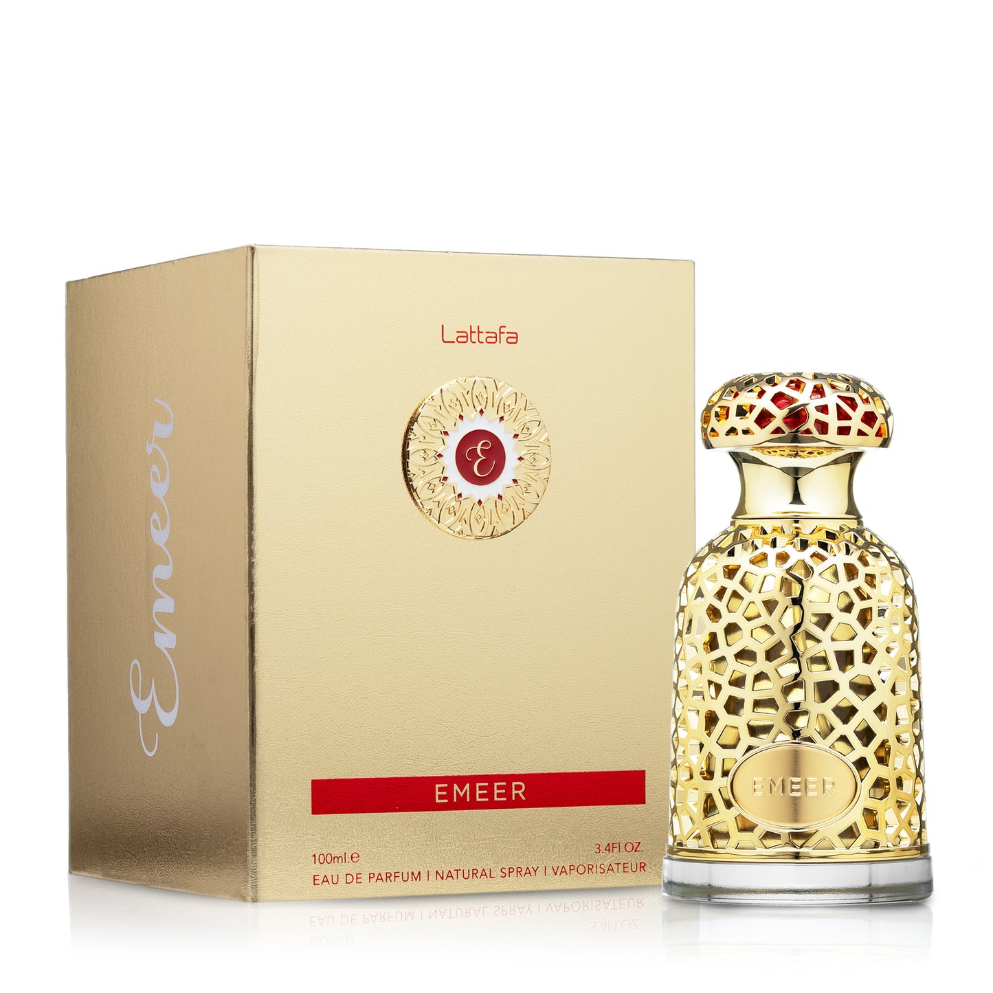 Emeer by Lattafa Perfumes Luxury 3.4oz Woody Citrus Spray