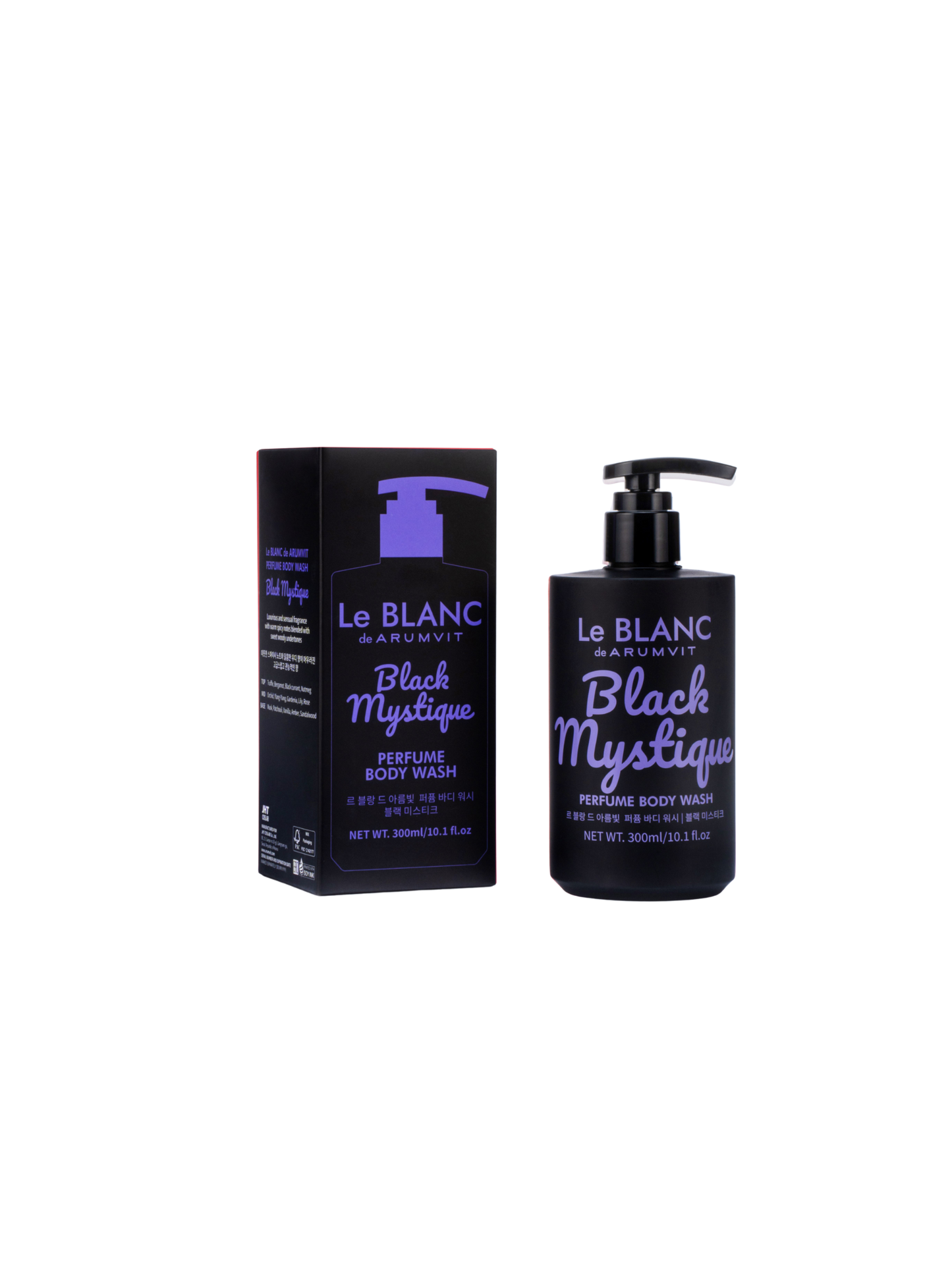 Black Mystique BODY WASH By Le Blanc – Luxury Perfume | Long Lasting Fragrance