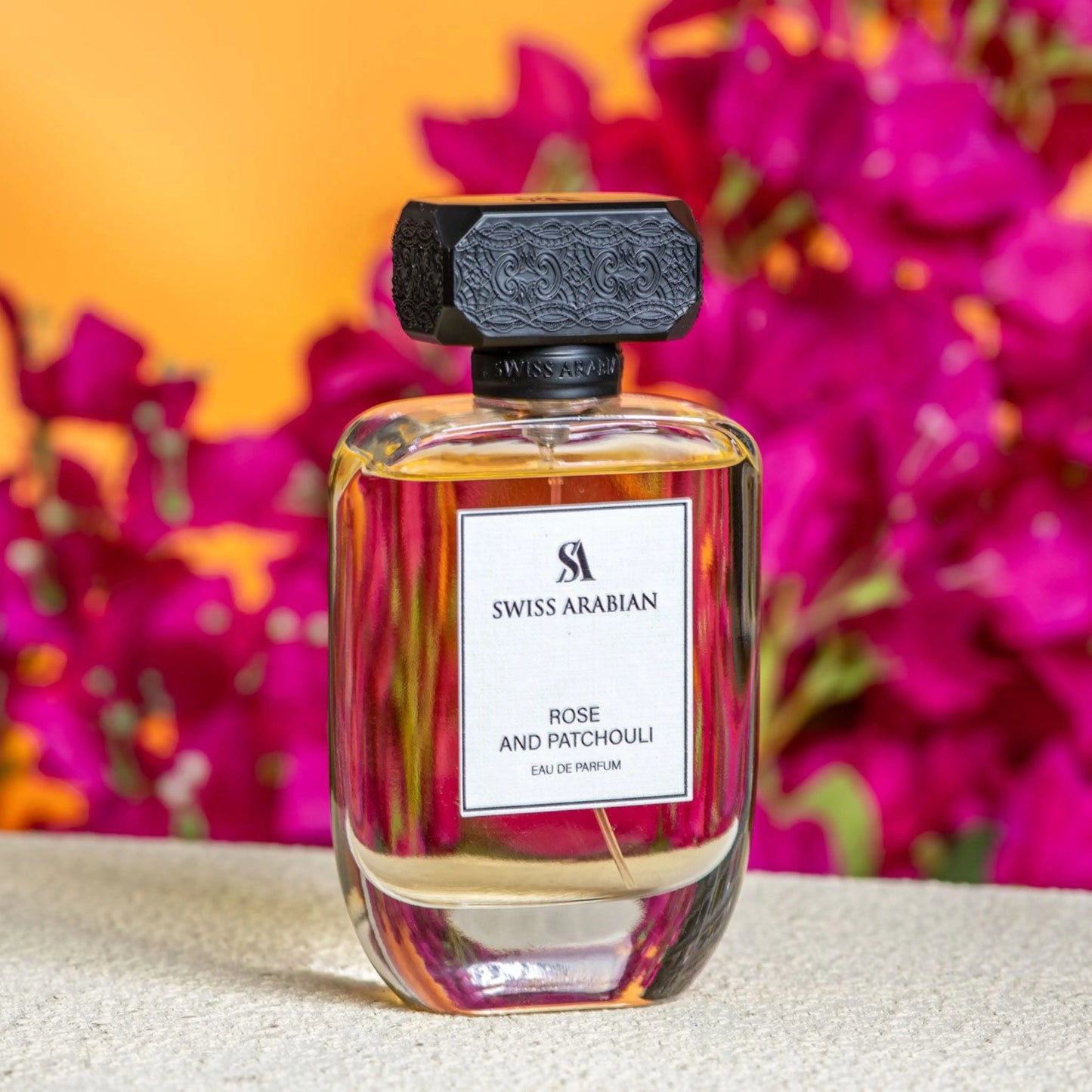Swiss Arabian Rose and Patchouli Floral Eau de Parfum for Women