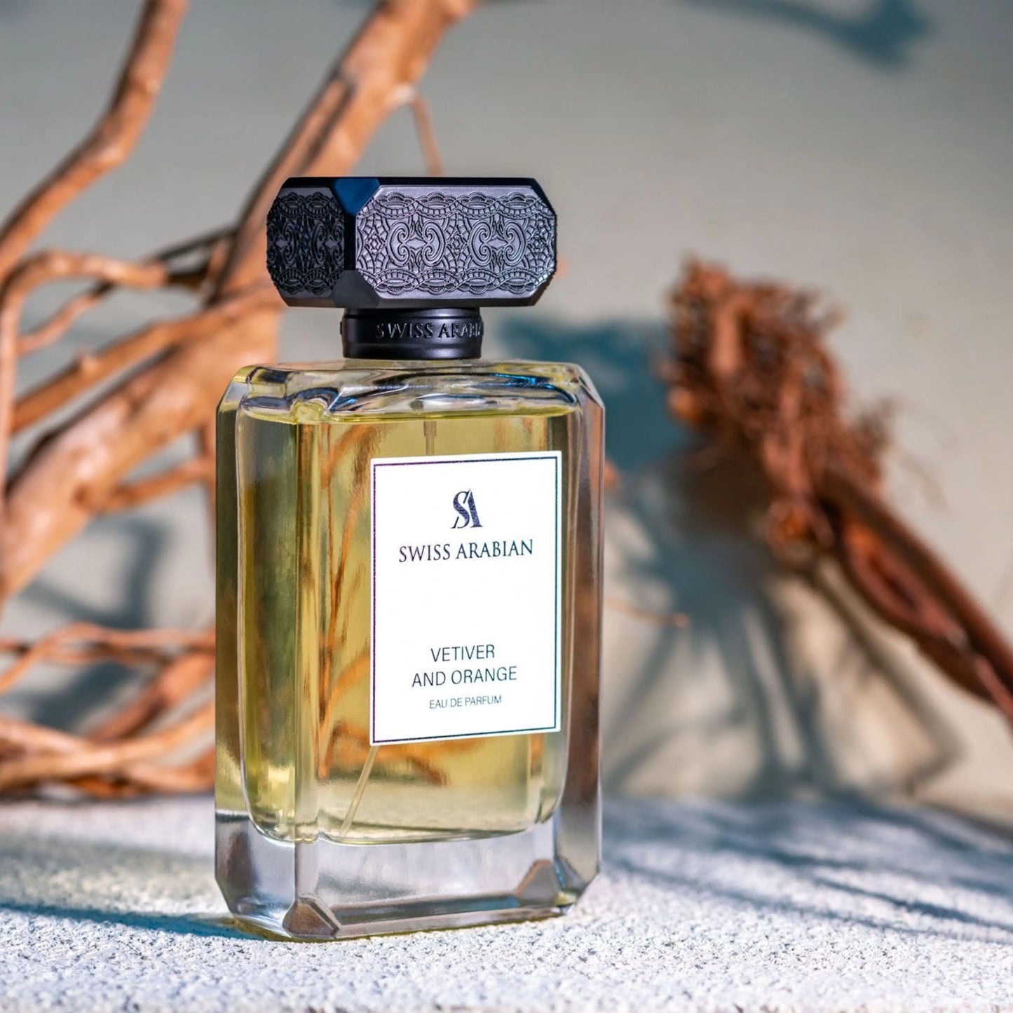 Swiss Arabian Vetiver and Orange Masculine Fragrance Eau de Parfum