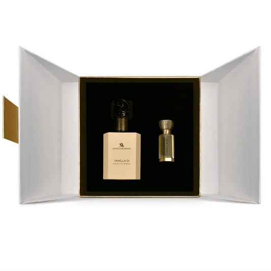 Swiss Arabian Vanilla 01 Luxury Fragrance Gift Set with Perfume Oil