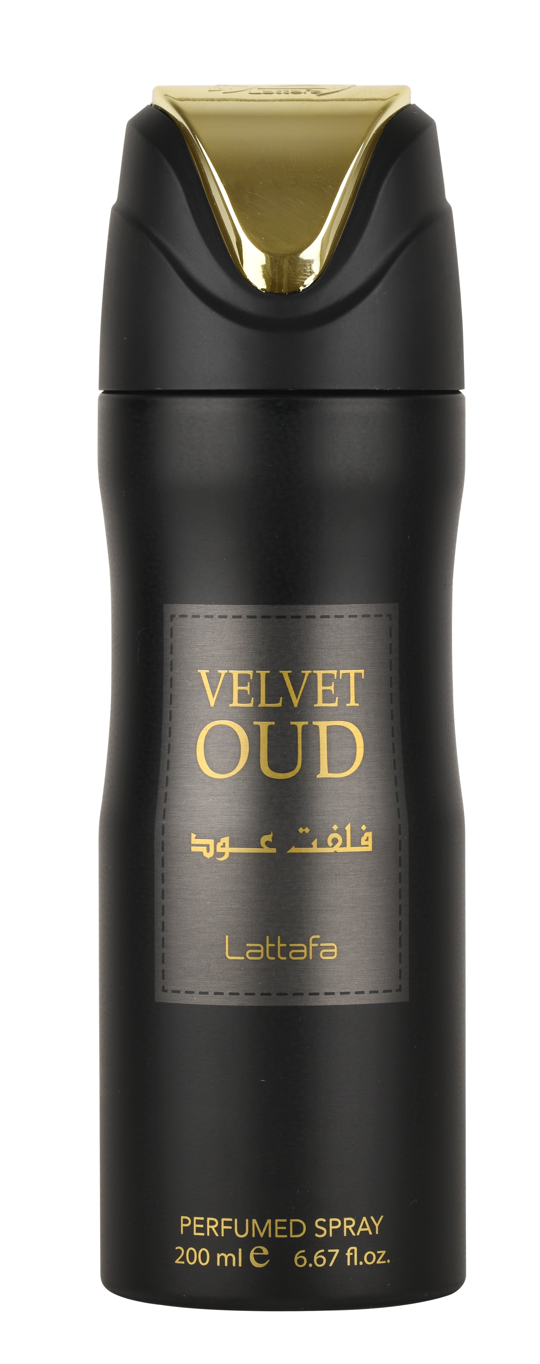 Lattafa Velvet Oud Deodorant Spray 200ml Long Lasting Fragrance Body Mist