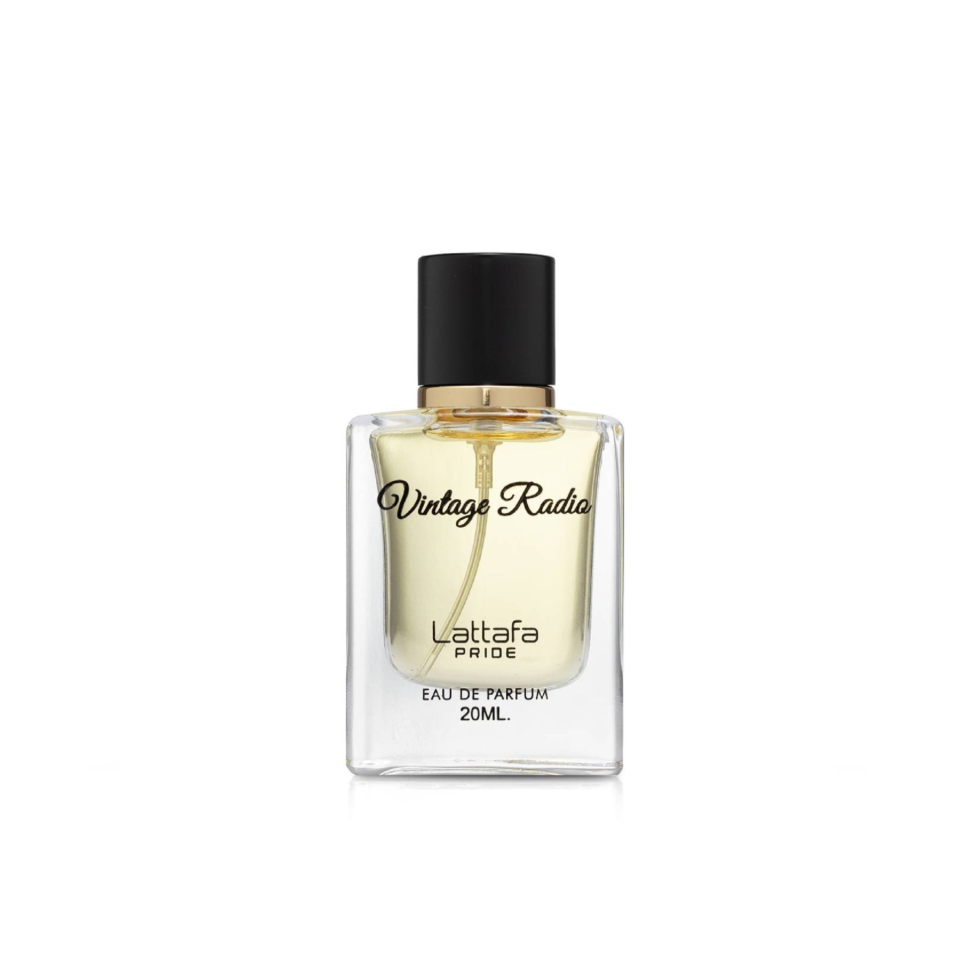 Lattafa Vintage Radio Eau De Parfum 20ml Long Lasting Fragrance