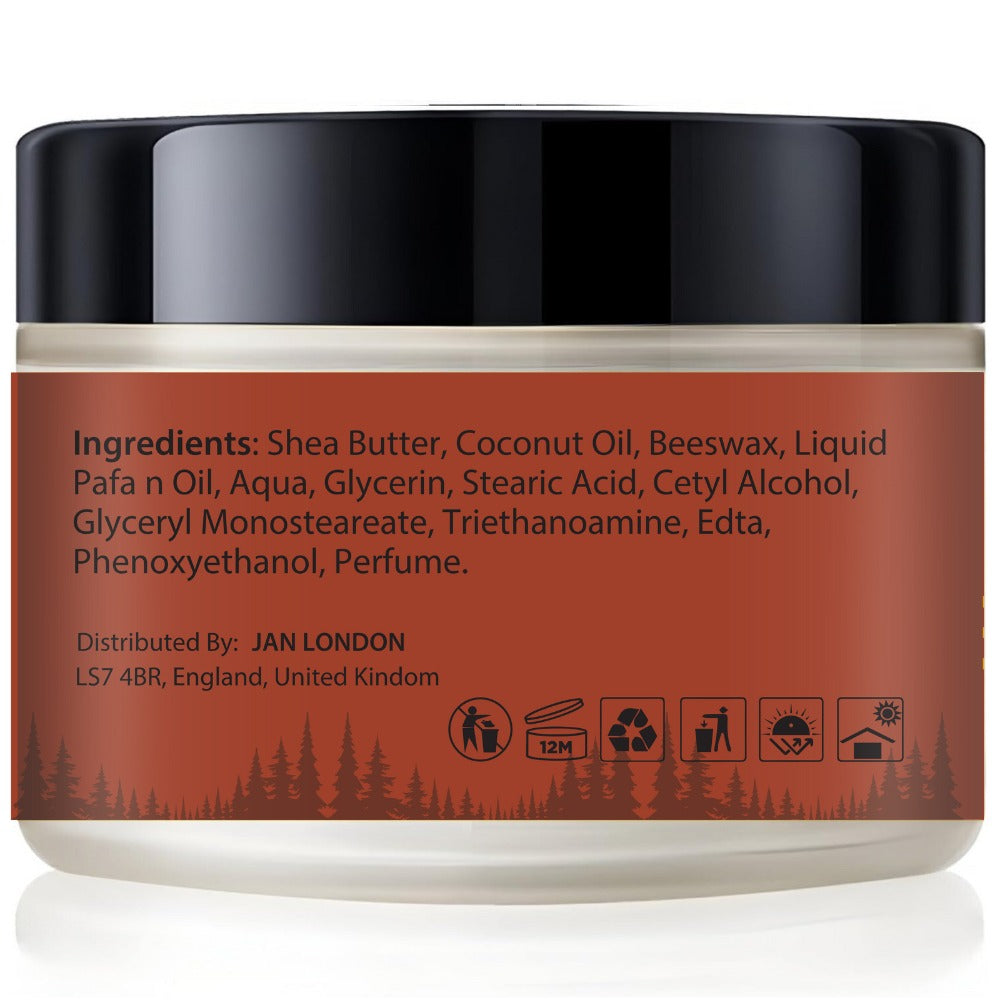 Jan London Forest Body Butter Moisturizer with Shea and Coconut Oil
