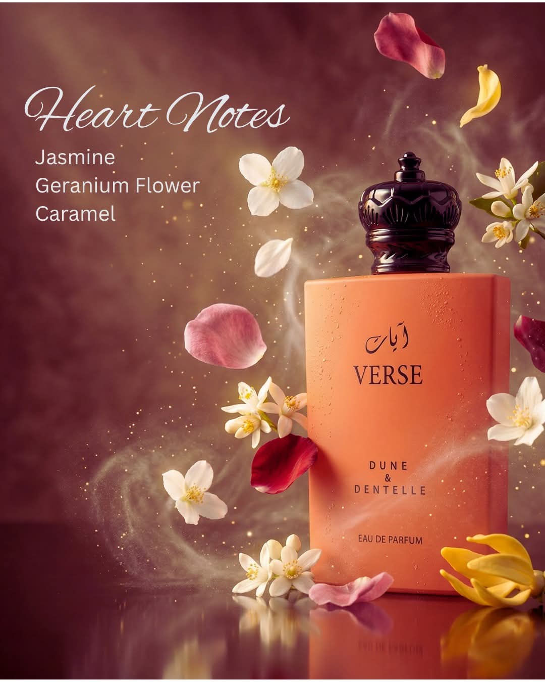 Verse Eau de Parfum – Fruity Floral & Warm Musky Fragrance