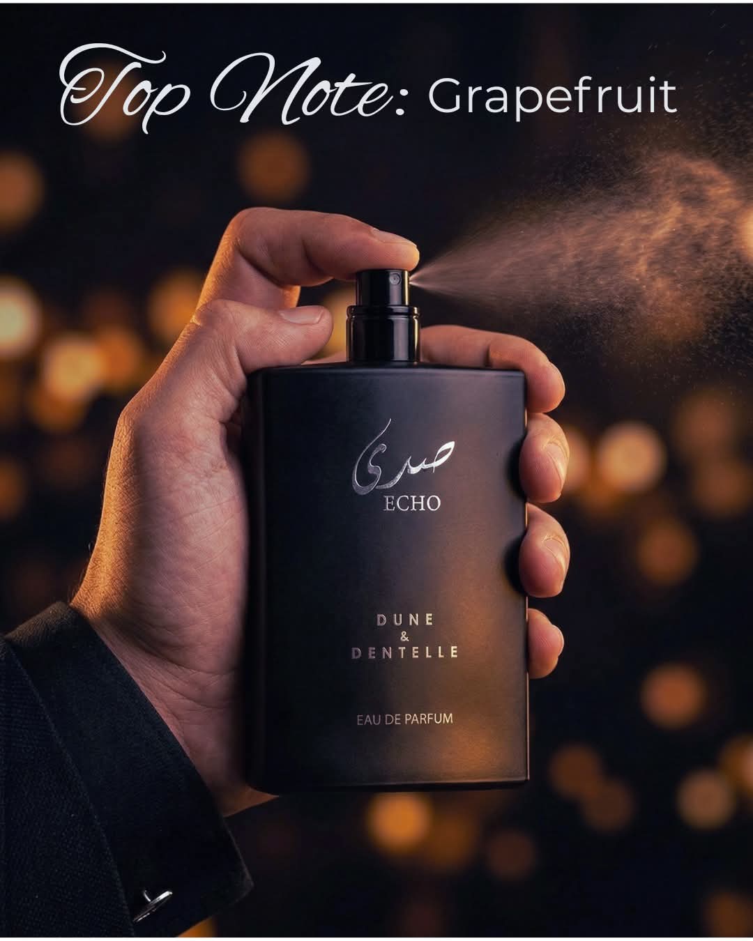 Echo Eau de Parfum – Grapefruit, Lavender & Warm Vanilla Chestnut