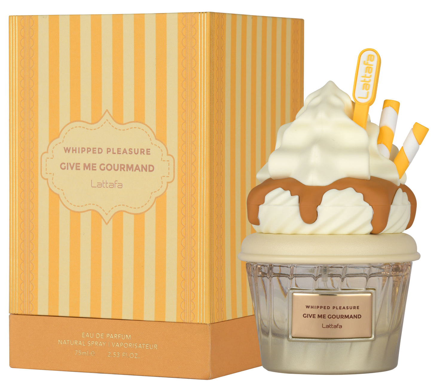 Lattafa Whipped Pleasure Gourmand Eau de Parfum Long Lasting Fragrance