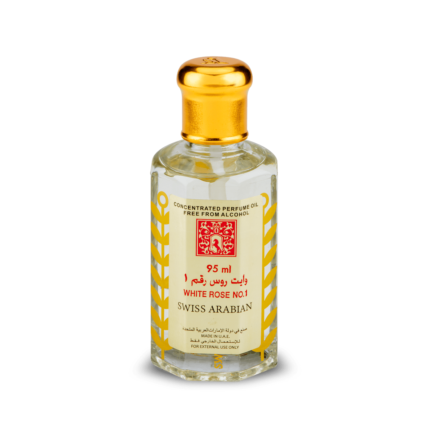 Swiss Arabian White Rose Concentrated Perfume Oil Pure Floral Fragrance