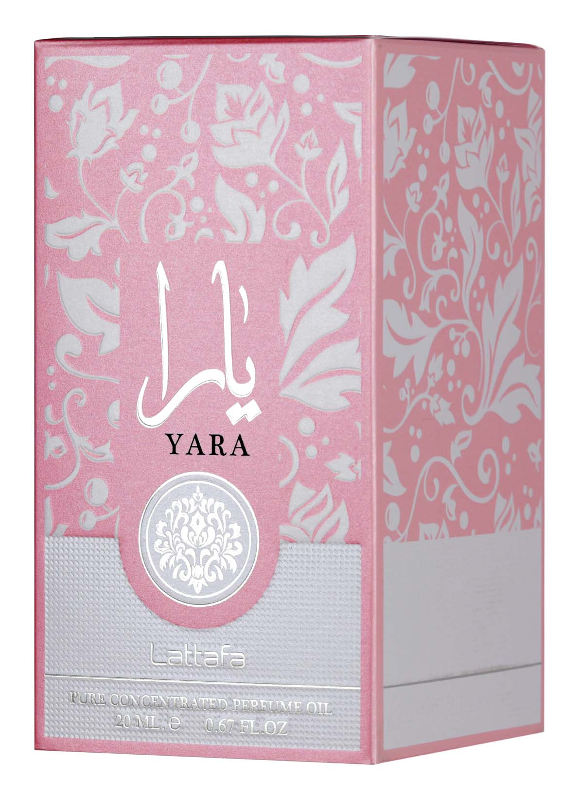 Lattafa Yara Concentrated Perfume Oil 20ml Long Lasting Gourmand Scent