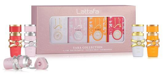 Lattafa Yara Collection 4-Piece Mini Perfume Gift Set 5ml