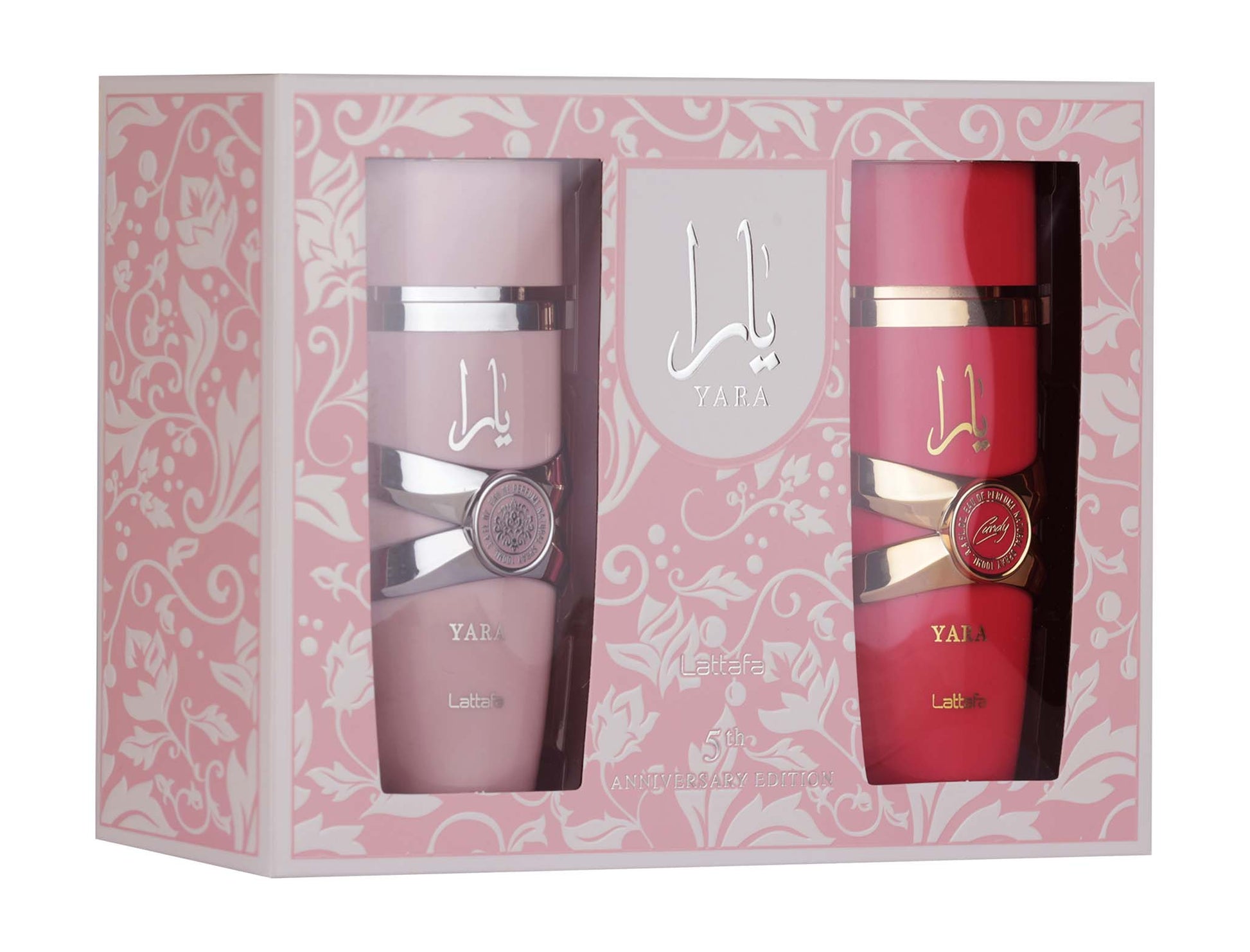 Lattafa Yara Anniversary Edition Women's Fragrance Two Piece Gift Set