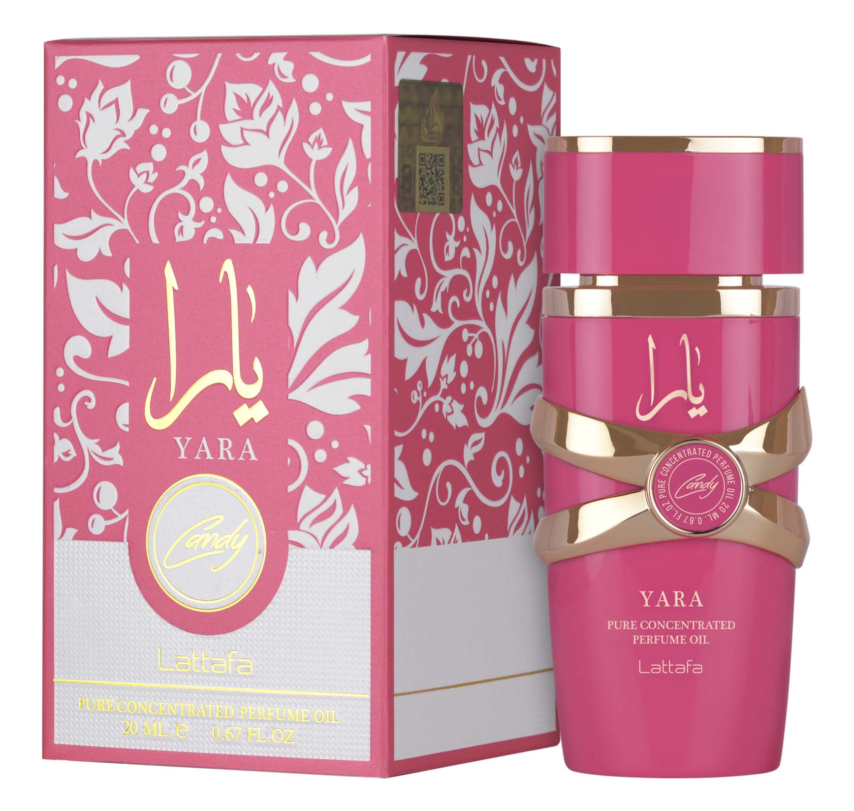 Lattafa Yara Candy Concentrated Perfume Oil For Women 20ml