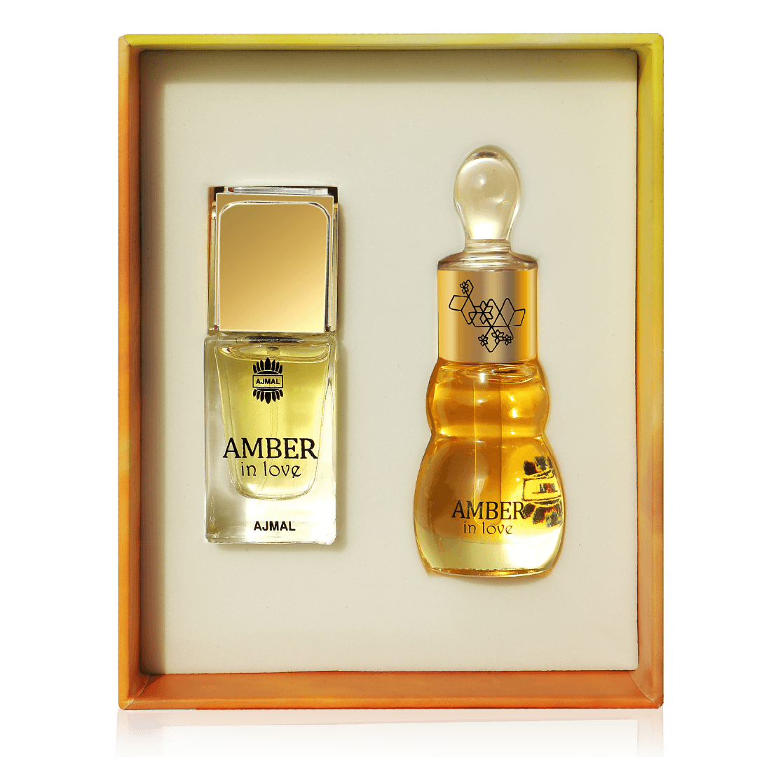 Ajmal Essence of Passion Amber and Wood In Love Duo