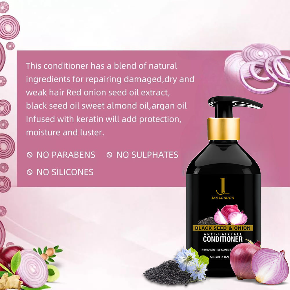 Jan London Blackseed and Onion Nourishing Anti Hair Fall Conditioner