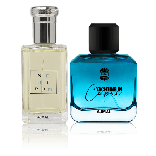 Ajmal Neutron and Yachting in Capri Duo Men's Fragrance Bundle