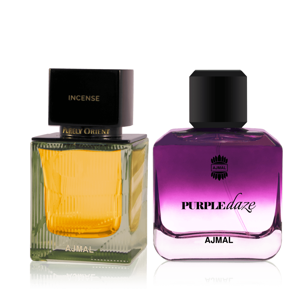 Ajmal Banshee Unisex Fragrance Gift Set with Patchouli and Aquatic EDPs