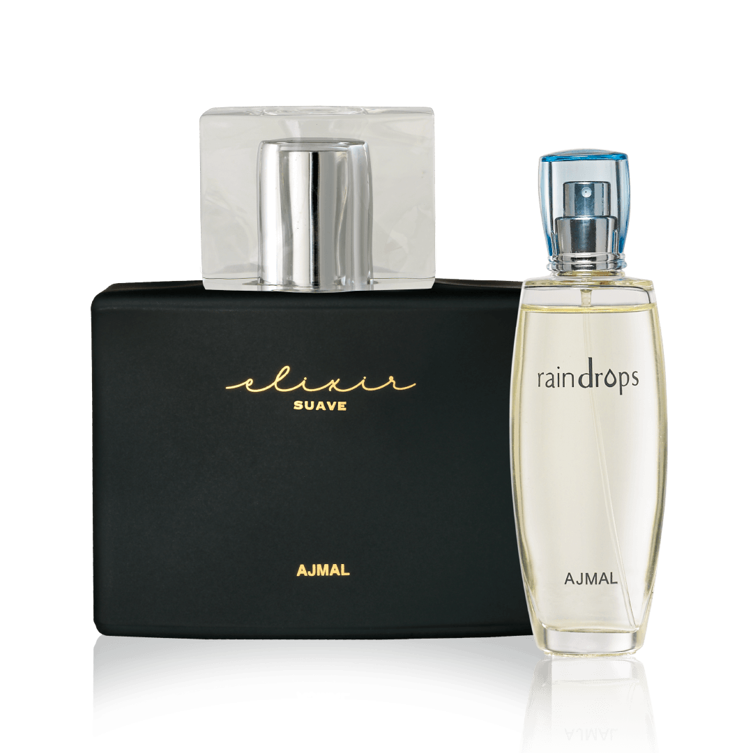 Ajmal Banshee Unisex Fragrance Gift Set with Patchouli and Aquatic EDPs
