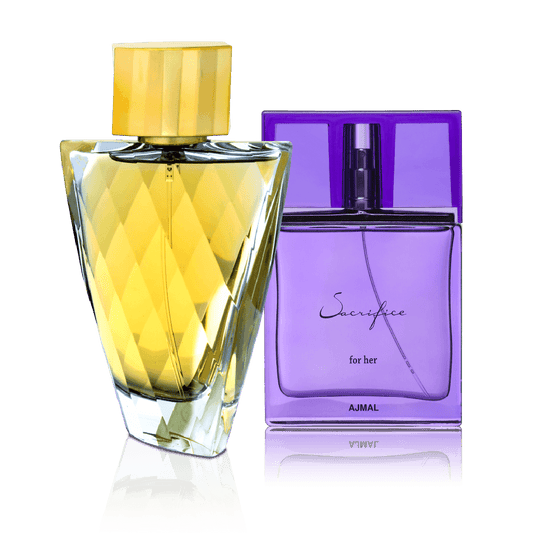 Ajmal Sacrifice and Fasety for Her Long Lasting Perfume Bundle