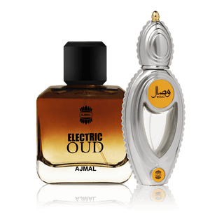 Ajmal Raindrops and Electric Oud Exclusive Fragrance Gift Set