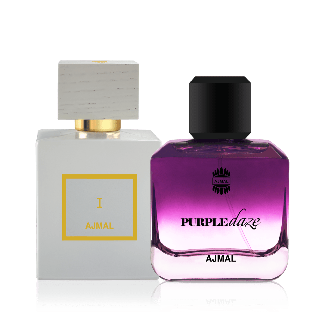 Ajmal Banshee Unisex Fragrance Gift Set with Patchouli and Aquatic EDPs