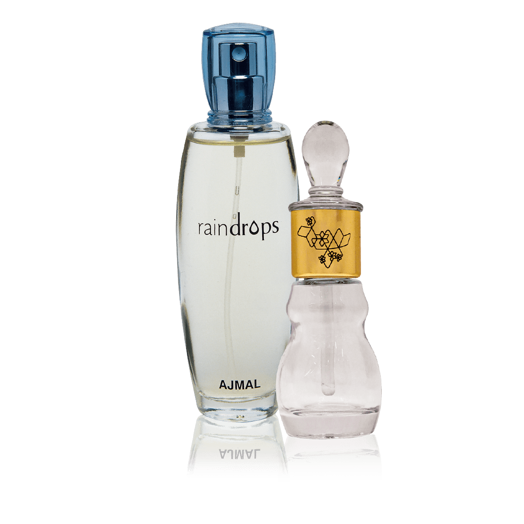 Ajmal Radiant Freshness Shine and Raindrops Floral Aquatic Perfume Duo