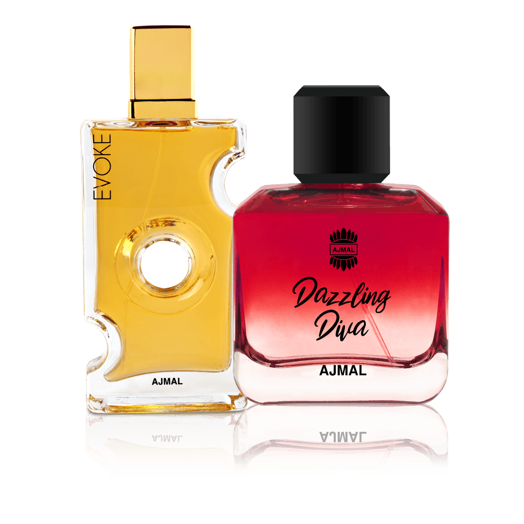Ajmal Blanche and Wisal Dhahab Unisex Eau De Parfum Collection Set