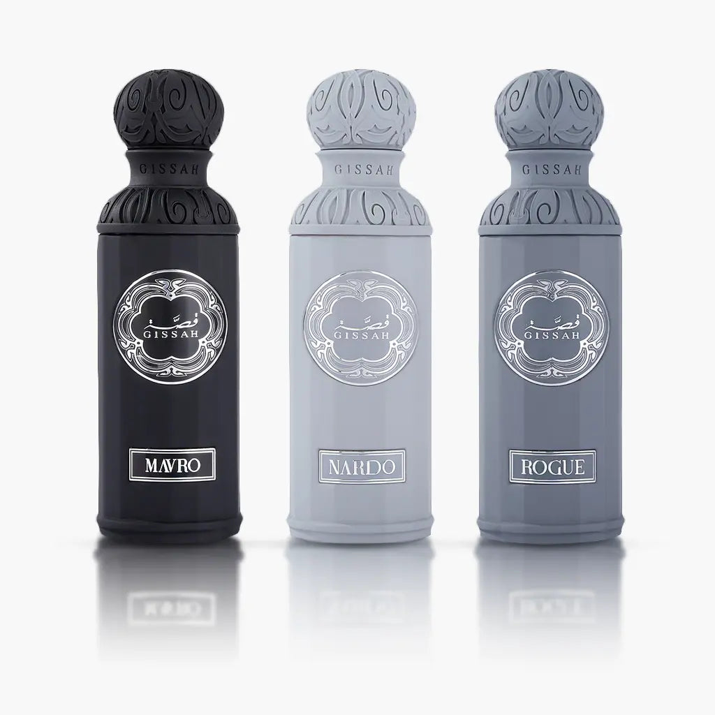 Gissah Graphite Masculine Fragrance Set 3 x 50ml Eau de Parfum