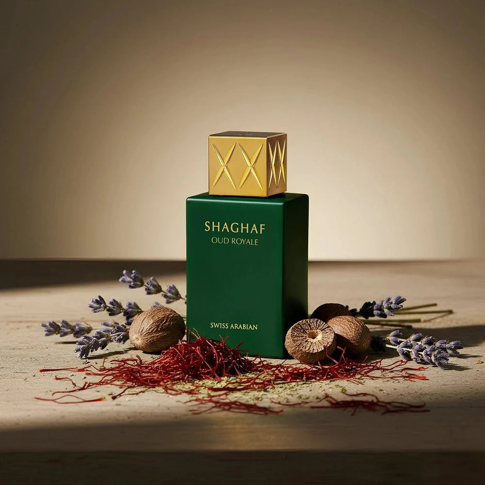 Swiss Arabian Shaghaf Oud Royale Unisex Aromatic Spicy Perfume 25ml