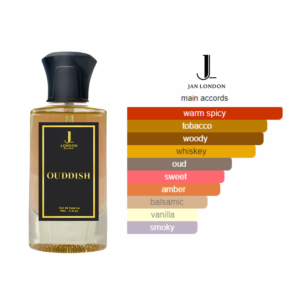 Jan London Ouddish 50ml Eau de Parfum Smoky Tobacco Oud