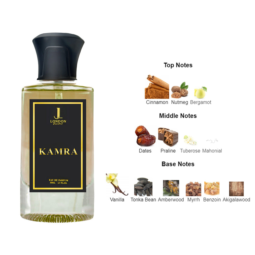 Jan London Kamra 50ml Eau De Parfum Spicy Aromatic Fragrance