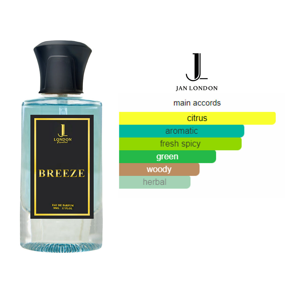 Breeze Floral Eau de Parfum Long Lasting Minimalist 50ml Spray