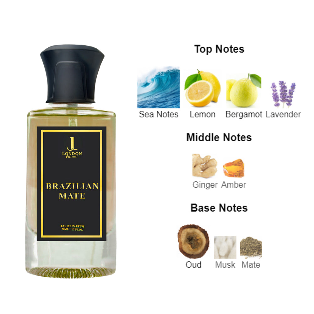 Jan London Brazilian Mate 50ml EDP Intense Inspired Perfume Spray