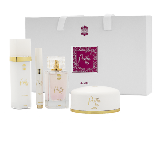 Ajmal Pretty Kit Original Luxury Women Perfume and Skincare Gift Set