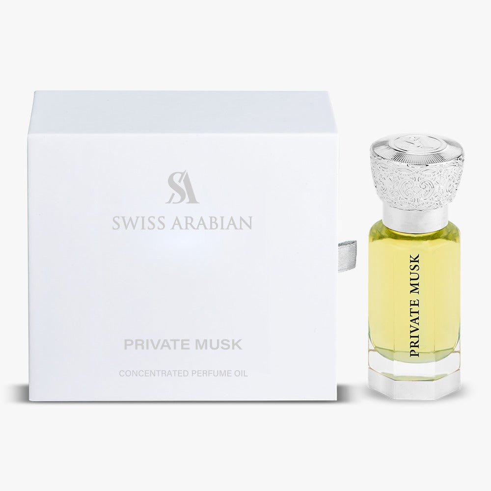 Swiss Arabian Private Musk 12ml Concentrated Perfume Oil Rollerball Unisex