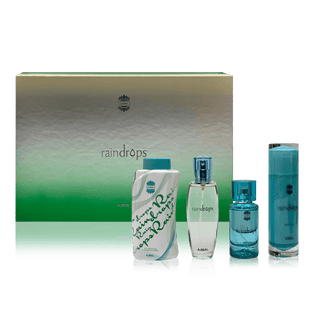 Ajmal Raindrops and Electric Oud Exclusive Fragrance Gift Set