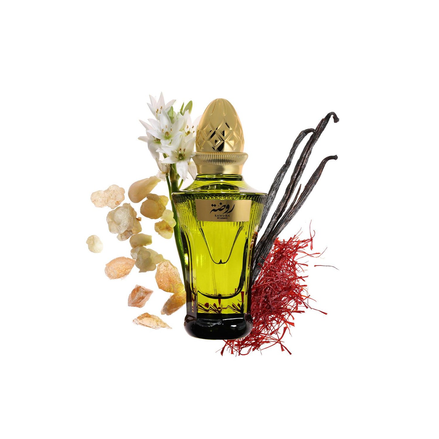 Rawdha by Ahmed Elegant 50ml EDP Oriental Rose Powdery Fragrance