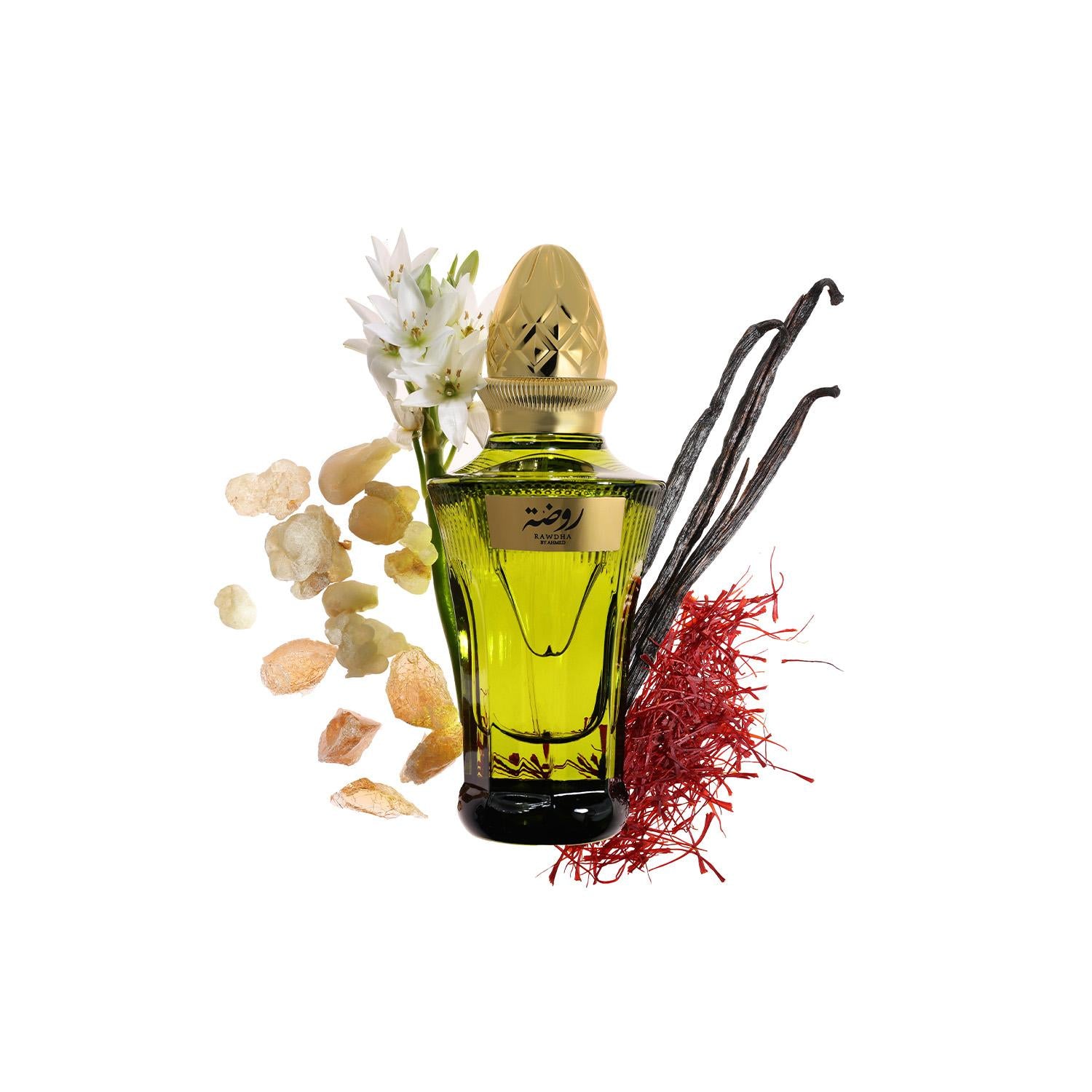 Rawdha by Ahmed Elegant 50ml EDP Oriental Rose Powdery Fragrance