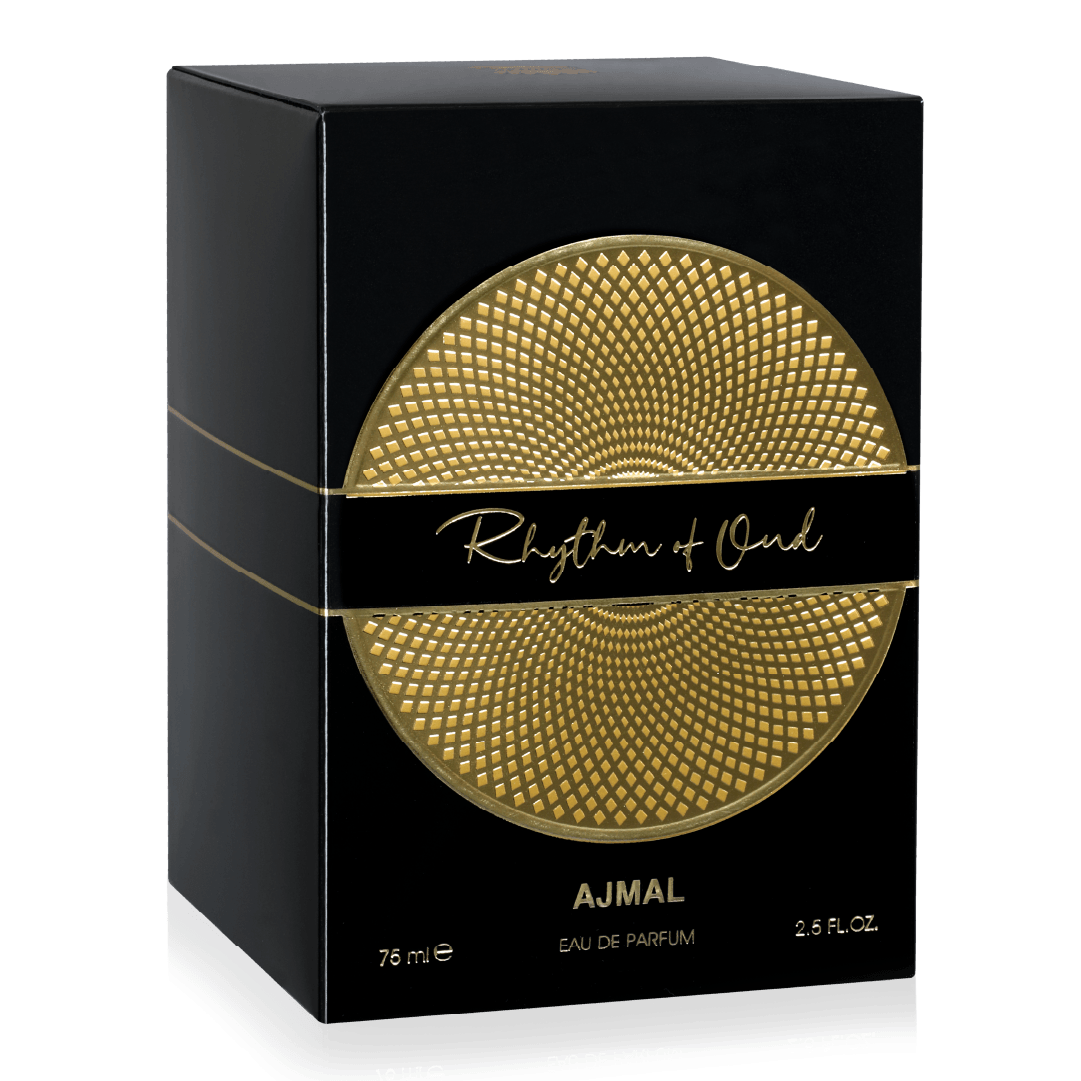 Ajmal Rhythm of Oud Luxury Woody Spicy Eau De Parfum 75ml