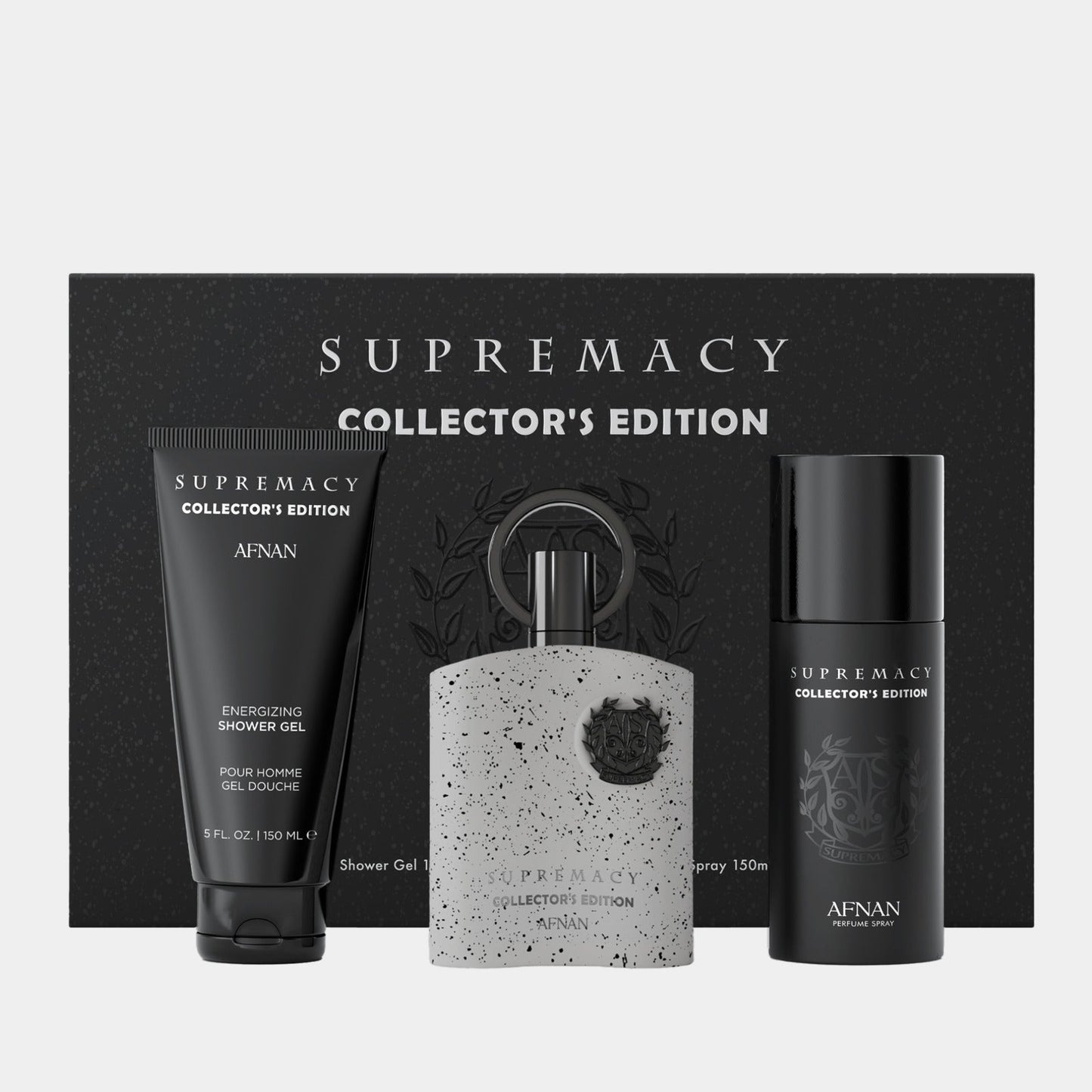 Afnan Supremacy Collector's Edition Luxury Three Piece Fragrance Gift Set