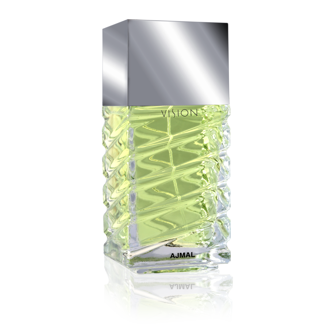 Ajmal Musk Silk Oil and Vision Premium Scent Set Unisex Fragrance Duo